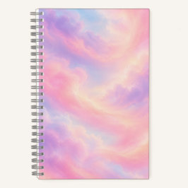 Pastel Wolken Esthetisch Notitieboek Droomachtig R