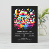 Pastel Wonderland Verjaardag Kaart (Staand voorkant)