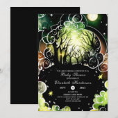 Pastel Woodland Baby shower Kaart (Voorkant / Achterkant)