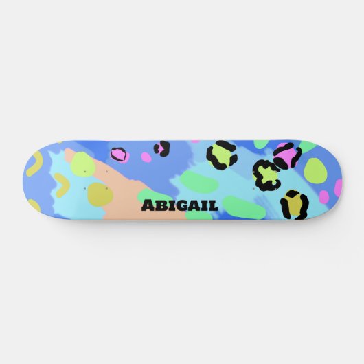 Pastel Y2K Vibes Persoonlijk Skateboard (Horizontaal)