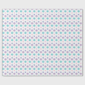 Pastel Yarn Ball String Pattern Cadeaupapier (Vlak)