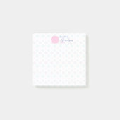Pastel Yarn Ball String Pattern Post-it® Notes (Voorkant)