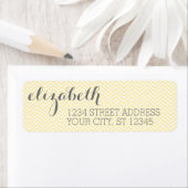 Pastel Yellow and Grey Stationery Suite for Women Etiket (Insitu)
