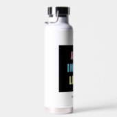 Pastel Yellow Business Logo | Foto Waterfles (Rechts)