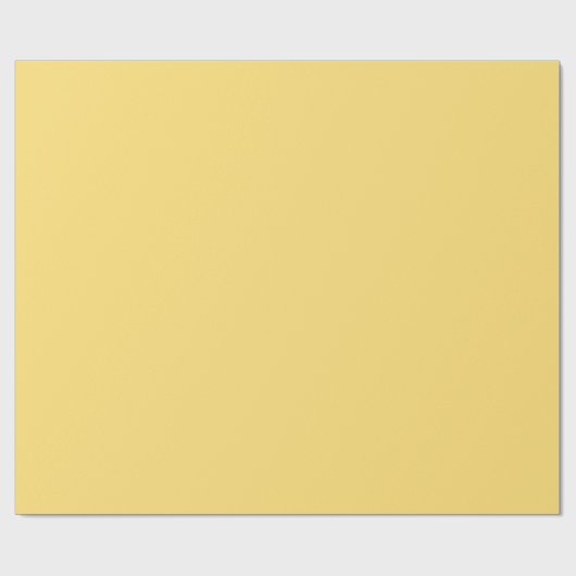 Pastel Yellow Cadeaupapier (Vlak)