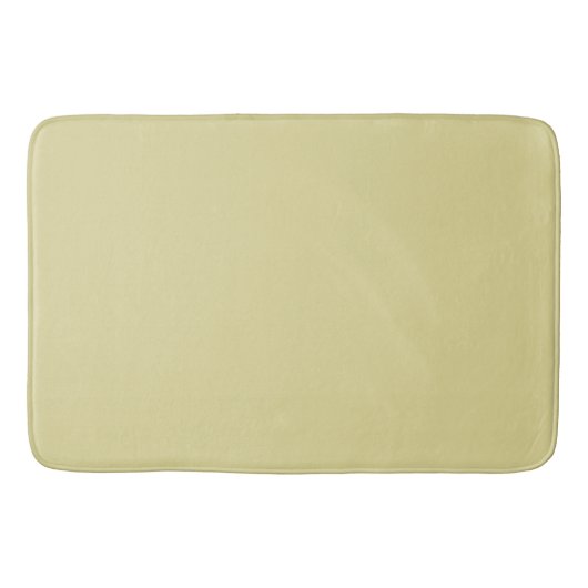 Pastel Yellow Chalk Badmat (Voorkant)