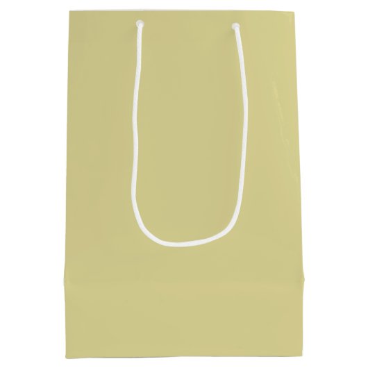 Pastel Yellow Chalk Medium Cadeauzakje (Achterkant)