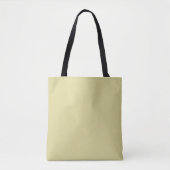 Pastel Yellow Chalk Tote Bag (Voorkant)