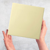 Pastel Yellow Color Tegel Tegeltje