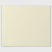 Pastel Yellow #FAF4D4 Cadeaupapier (Vlak)