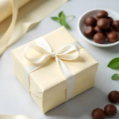 Pastel Yellow #FAF4D4 Cadeaupapier