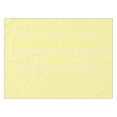 Pastel Yellow Gingham Pattern Tafelkleed (Voorkant (Horizontaal))