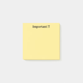 Pastel Yellow Sunset Post-it® Notes