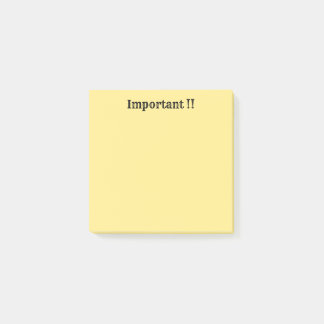 Pastel Yellow Sunset Post-it® Notes