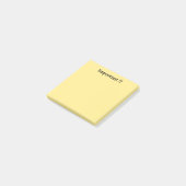 Pastel Yellow Sunset Post-it® Notes (Schuin)