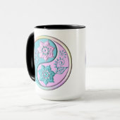 Pastel Yin Yang Mok (Voorkant links)