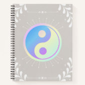Pastel Yin-Yang notebook Notitieboek (Voorkant)