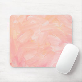 Pastel zacht roze geschilderd. Elegante blush brus Muismat