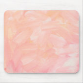 Pastel zacht roze geschilderd. Elegante blush brus Muismat (Voorkant)