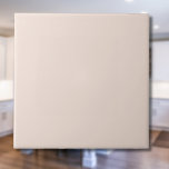 Pastel Zandstrand Effen kleur | Klassiek | Elegant Tegeltje<br><div class="desc">Pastel Zandstrand Effen kleur | Klassiek | Elegant | Trendy | Stijlvol | Cadeau</div>