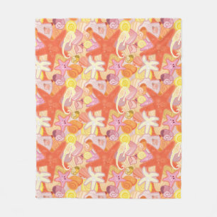 Pastel Zee Creatinatie Fleece Deken