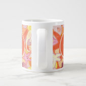 Pastel Zee Creatinatie | Monogram Grote Koffiekop (Achterkant)