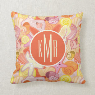 Pastel Zee Creatinatie   Monogram Kussen