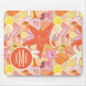 Pastel Zee Creatinatie | Monogram Muismat (Voorkant)