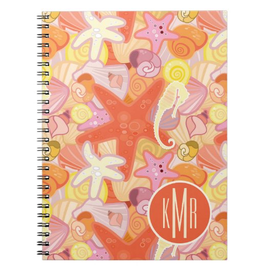 Pastel Zee Creatinatie | Monogram Notitieboek (Voorkant)