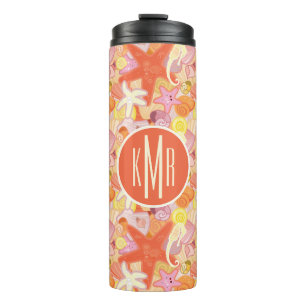 Pastel Zee Creatinatie   Monogram Thermosbeker