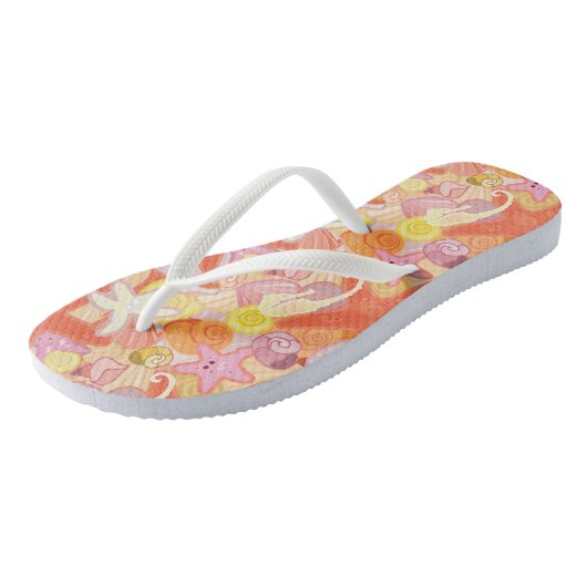 Pastel Zee Creatinatie Teenslippers (Schuin)