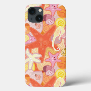 Pastel Zee Creatinepatroon iPhone 13 Hoesje