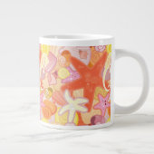 Pastel Zee Creatinepatroon Grote Koffiekop (Rechts)