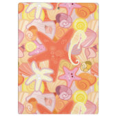 Pastel Zee Creatinepatroon Klembord (Achterkant)