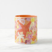 Pastel Zee Creatinepatroon Mok (Midden)