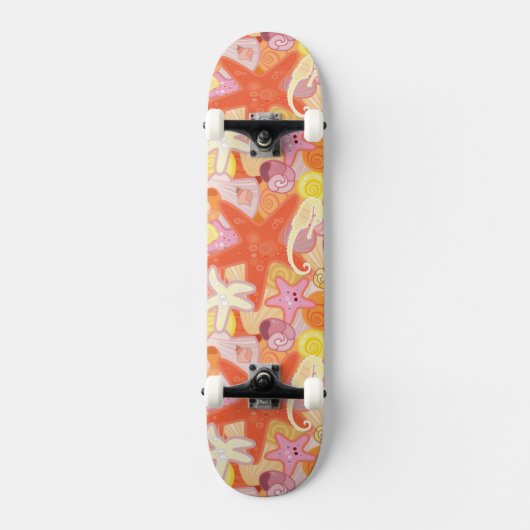 Pastel Zee Creatinepatroon Persoonlijk Skateboard (Voorkant)