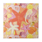 Pastel Zee Creatinepatroon Tegeltje (Voorkant)