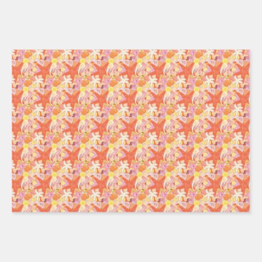 Pastel Zee Creatures Inpakpapier Vel (Voorkant 2)