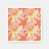 Pastel Zee Creatures Servet (Voorkant)