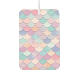 Pastel Zeemeermin Schubben Luchtverfrisser