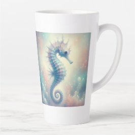 Pastel Zeepaard Latte Mok 12 oz & 17 oz