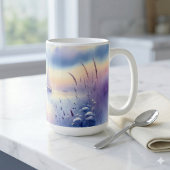 Pastel Zeilboot Kust Droomlandschap Koffiemok