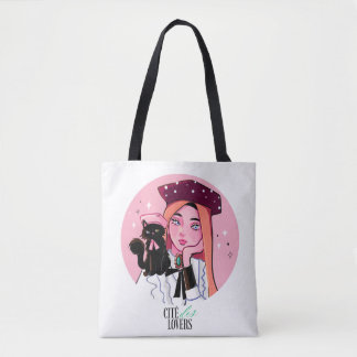 pastel zoet tote bag