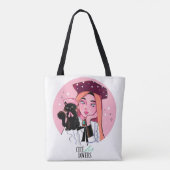 pastel zoet tote bag (Achterkant)