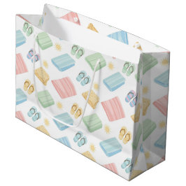 PASTEL ZOMER MUILEN EN HANDEDOEKEN GROOT CADEAUZAKJE