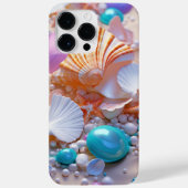 PASTEL ZOMER SCHELPEN OP HET STRAND Case-Mate iPhone CASE (Achterkant)