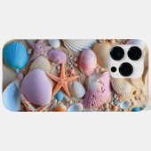 PASTEL ZOMER SCHELPEN OP HET STRAND Case-Mate iPhone CASE (Achterkant (horizontaal))