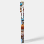 PASTEL ZOMER SCHELPEN OP HET STRAND Case-Mate iPhone CASE (Achterkant / Links)