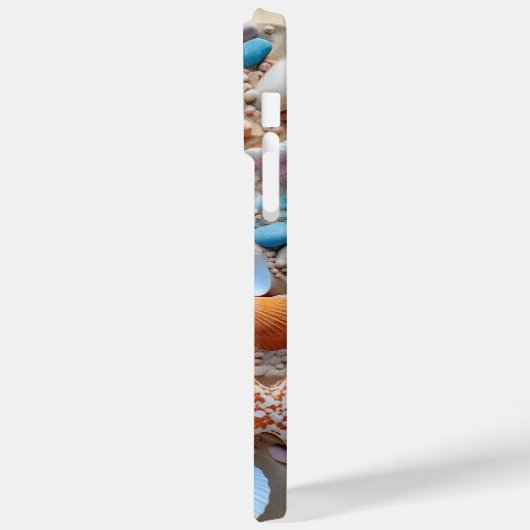 PASTEL ZOMER SCHELPEN OP HET STRAND Case-Mate iPhone CASE (Achterkant / Links)