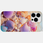 PASTEL ZOMER SCHELPEN OP HET STRAND Case-Mate iPhone CASE (Achterkant (horizontaal))